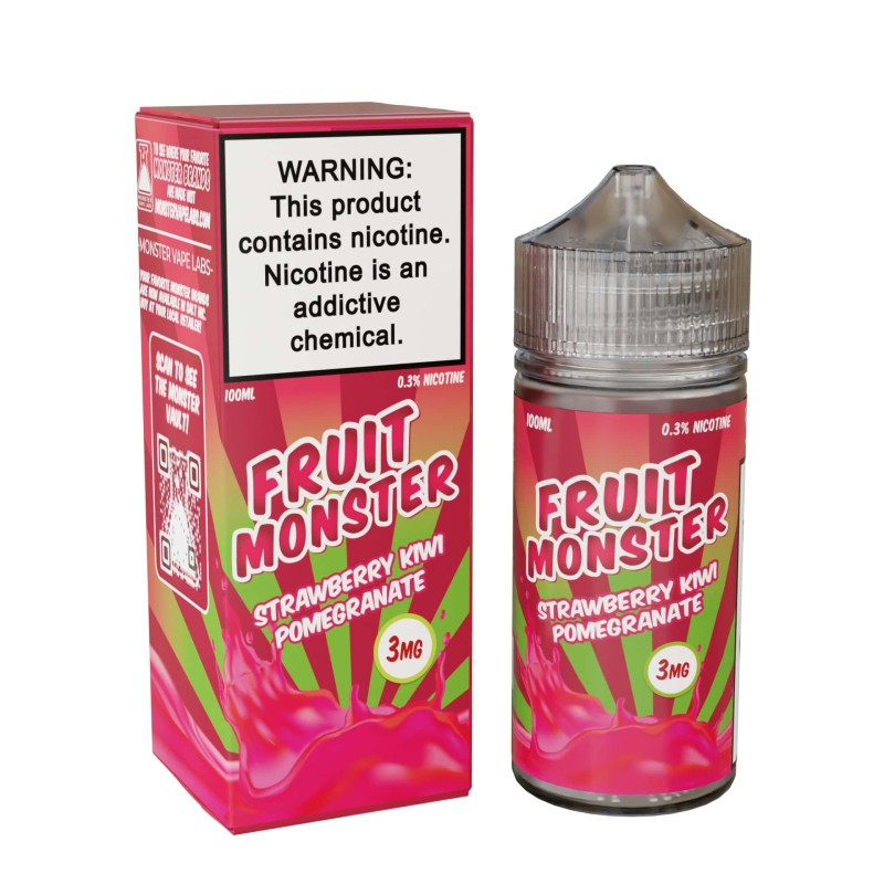 Fruit Monster Tobacco-Free Nicotine E-Liquid by Monster Vape Labs