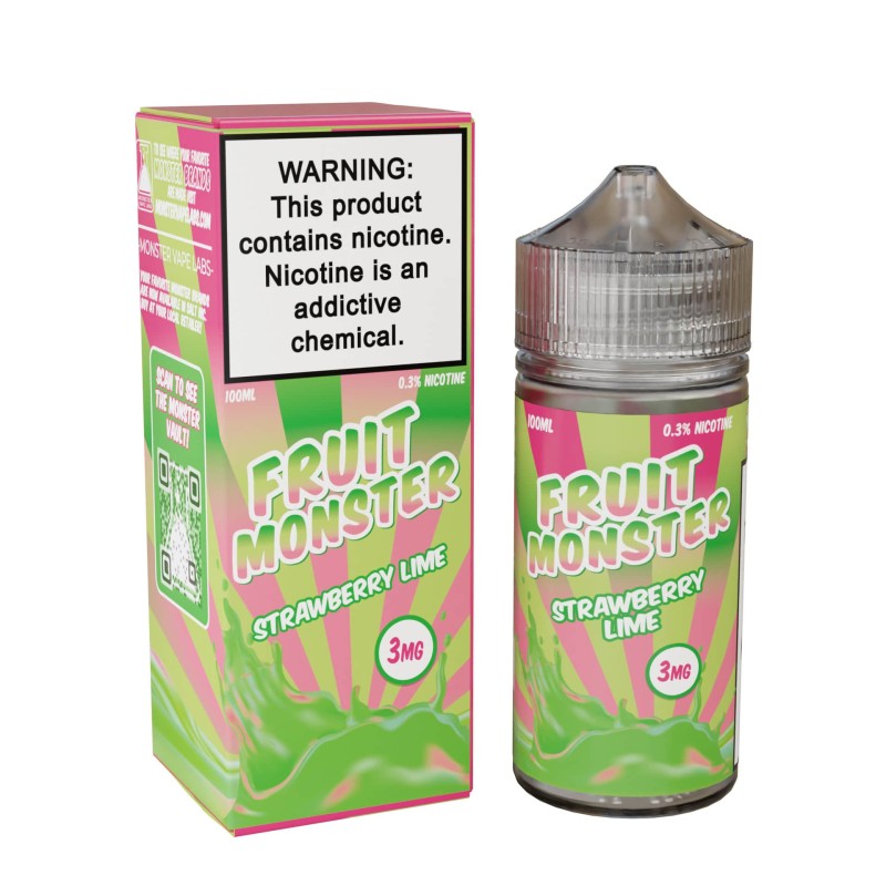 Fruit Monster Tobacco-Free Nicotine E-Liquid by Monster Vape Labs