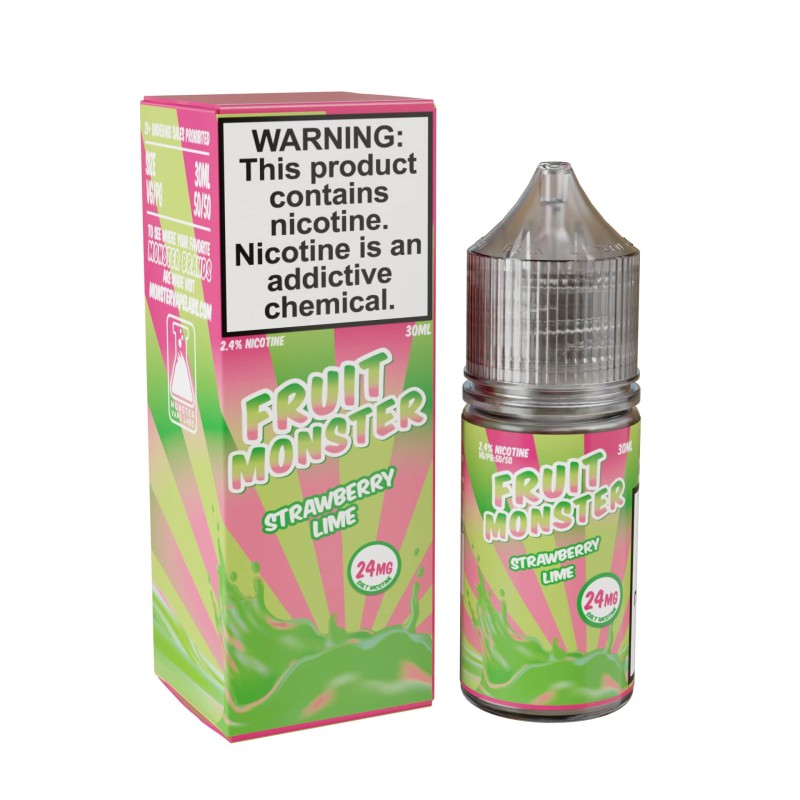 Fruit Monster Tobacco-Free Nicotine Salt E-Liquid by Monster Vape Labs