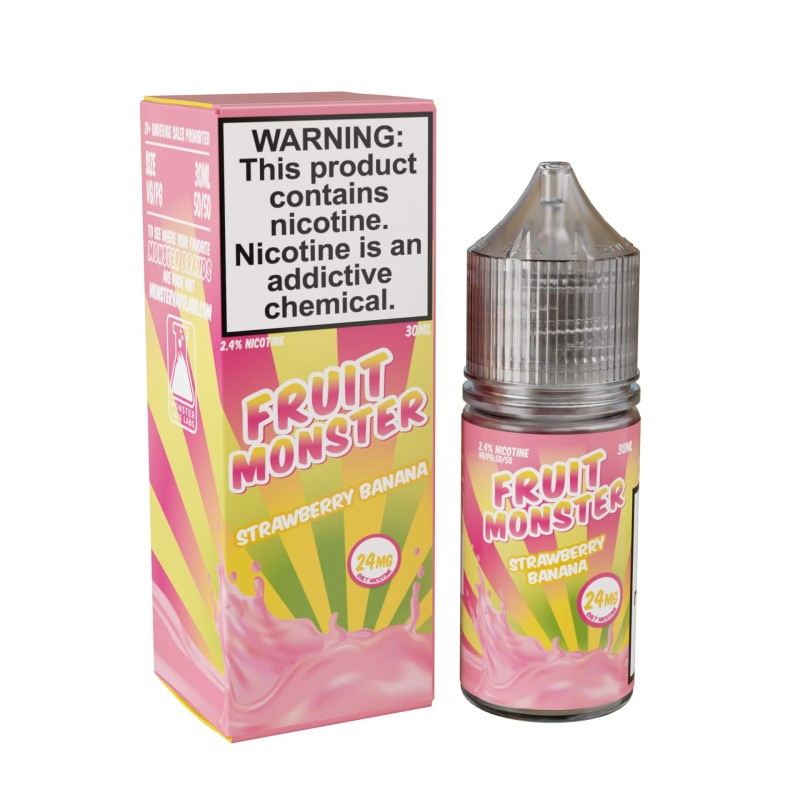 Fruit Monster Tobacco-Free Nicotine Salt E-Liquid by Monster Vape Labs