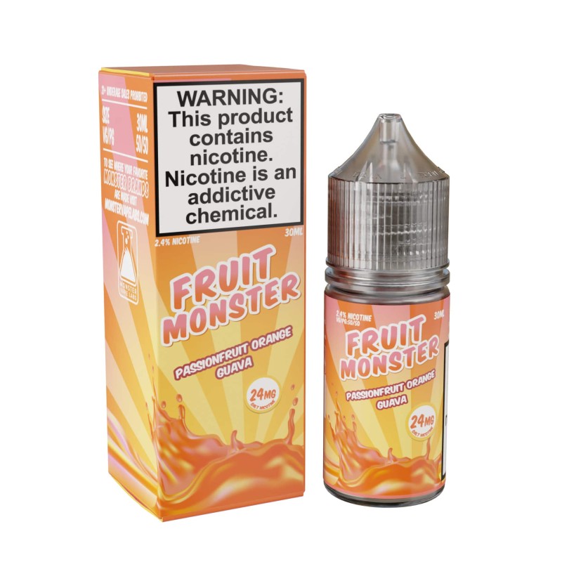 Fruit Monster Tobacco-Free Nicotine Salt E-Liquid by Monster Vape Labs