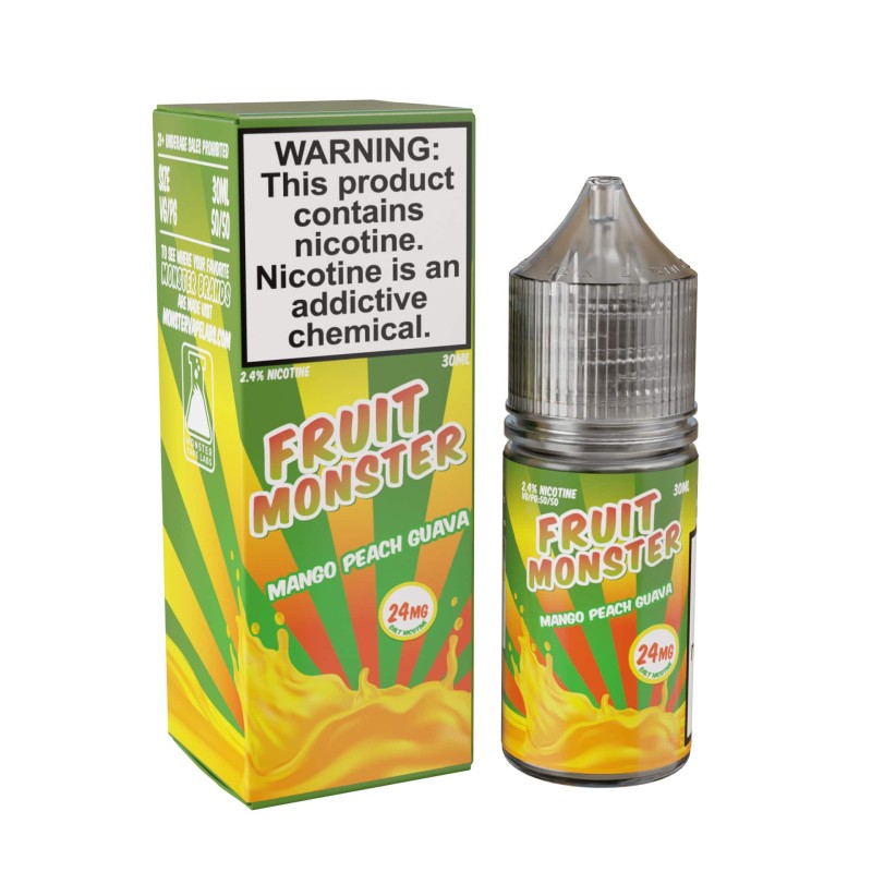 Fruit Monster Tobacco-Free Nicotine Salt E-Liquid by Monster Vape Labs