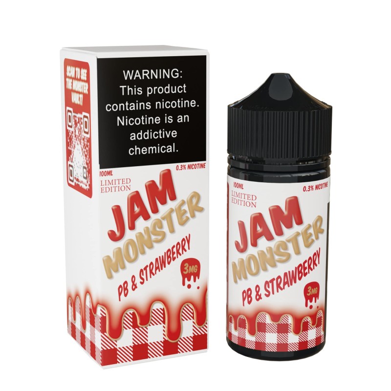 Jam Monster Tobacco-Free Nicotine E-Liquid by Monster Vape Labs