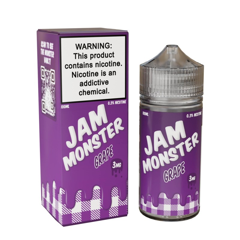 Jam Monster Tobacco-Free Nicotine E-Liquid by Monster Vape Labs