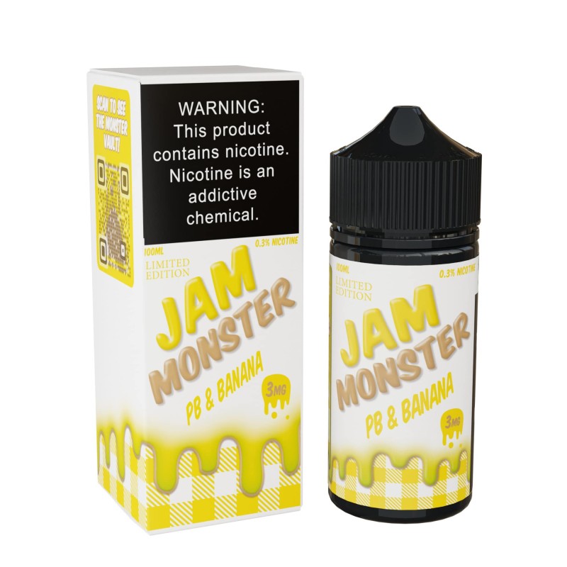 Jam Monster Tobacco-Free Nicotine E-Liquid by Monster Vape Labs