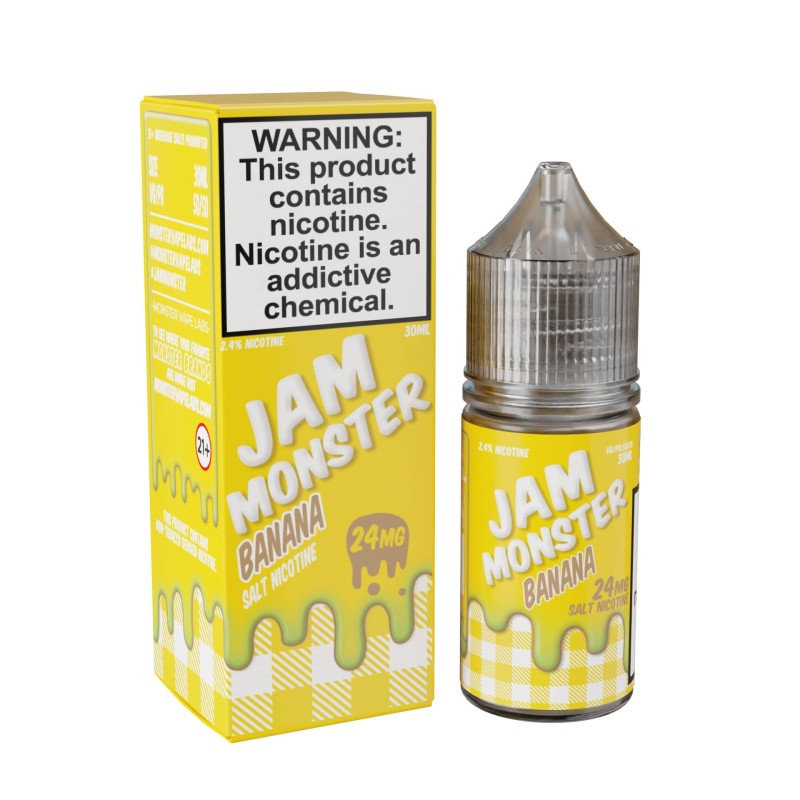 Jam Monster Tobacco Free Nicotine Salt E-Liquid by Monster Vape Labs Jam Monster Tobacco Free Nicotine Salt E-Liquid by Monster Vape Labs