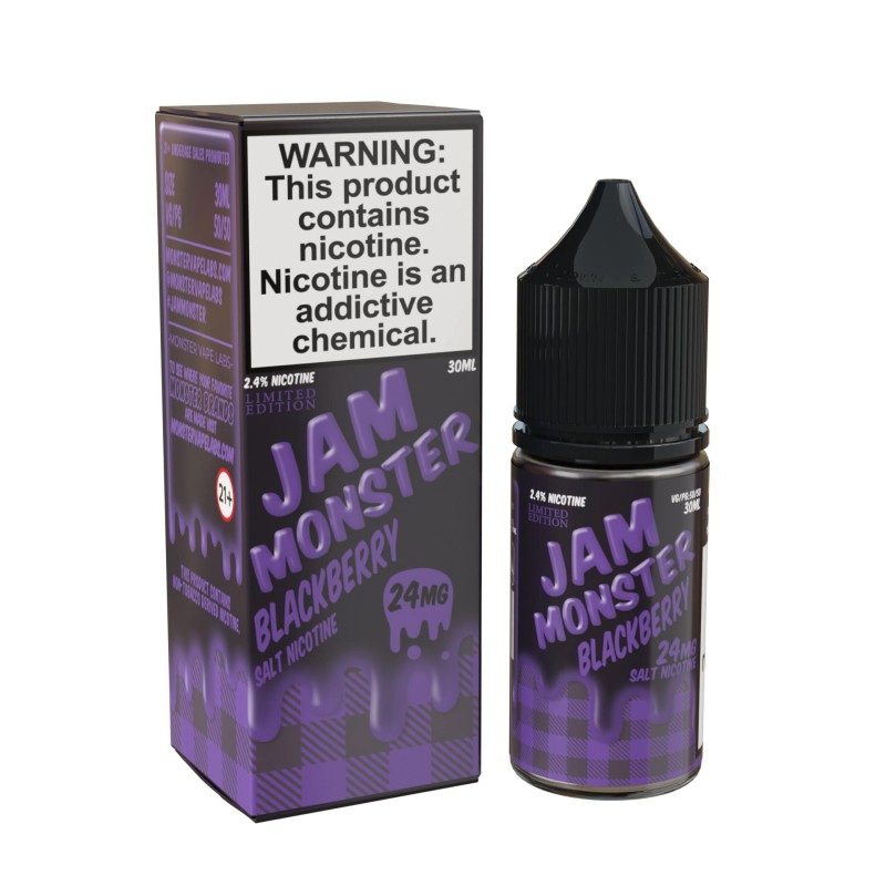 Jam Monster Tobacco Free Nicotine Salt E-Liquid by Monster Vape Labs Jam Monster Tobacco Free Nicotine Salt E-Liquid by Monster Vape Labs