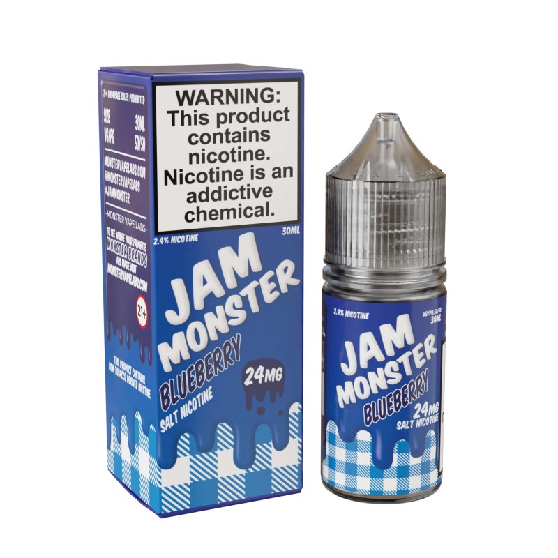 Jam Monster Tobacco Free Nicotine Salt E-Liquid by Monster Vape Labs Jam Monster Tobacco Free Nicotine Salt E-Liquid by Monster Vape Labs
