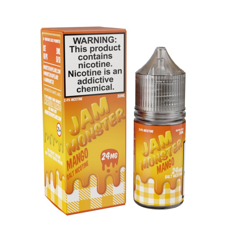 Jam Monster Tobacco Free Nicotine Salt E-Liquid by Monster Vape Labs Jam Monster Tobacco Free Nicotine Salt E-Liquid by Monster Vape Labs
