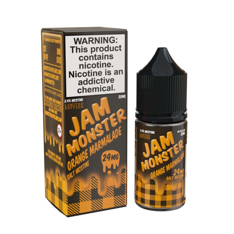 Jam Monster Tobacco Free Nicotine Salt E-Liquid by Monster Vape Labs Jam Monster Tobacco Free Nicotine Salt E-Liquid by Monster Vape Labs