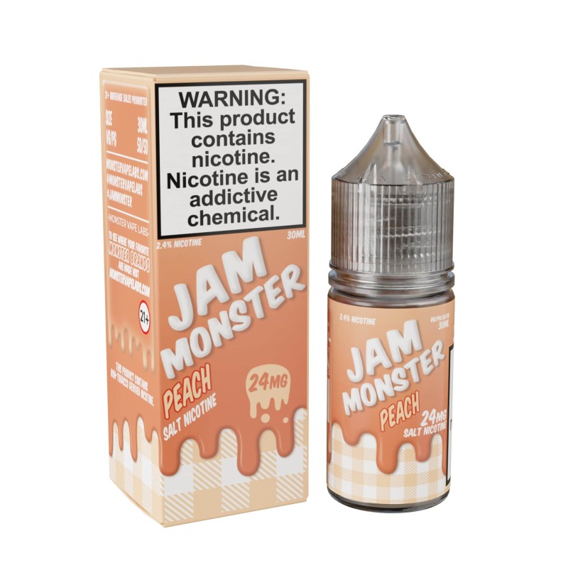 Jam Monster Tobacco Free Nicotine Salt E-Liquid by Monster Vape Labs Jam Monster Tobacco Free Nicotine Salt E-Liquid by Monster Vape Labs
