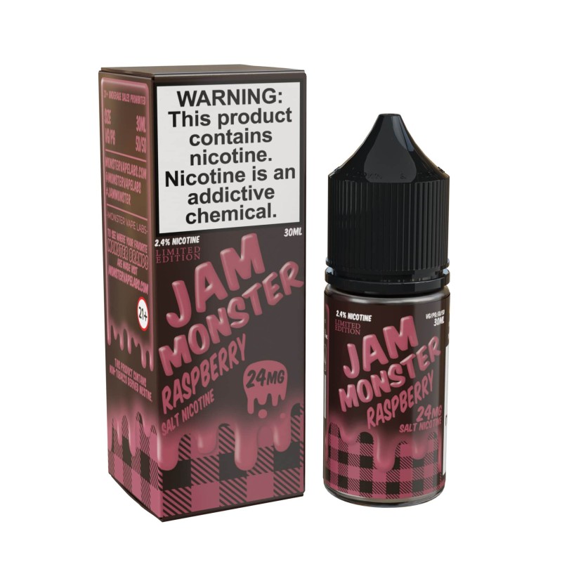 Jam Monster Tobacco Free Nicotine Salt E-Liquid by Monster Vape Labs Jam Monster Tobacco Free Nicotine Salt E-Liquid by Monster Vape Labs