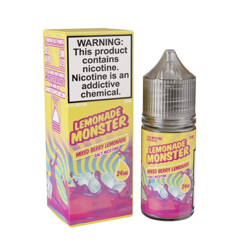 Lemonade Monster Tobacco-Free Nicotine Salt E-Liquid by Monster Vape Labs