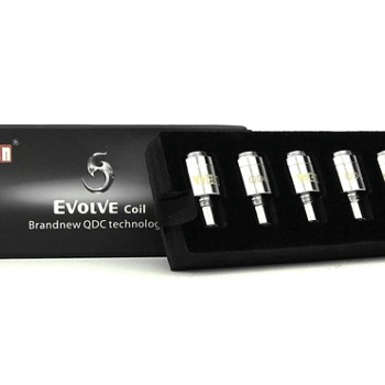 Evolve Plus Quartz Dual Replacement Coils by Yocan (5-Pcs Per Pack) Evolve Plus Quartz Dual Replacement Coils by Yocan (5-Pcs Per Pack)