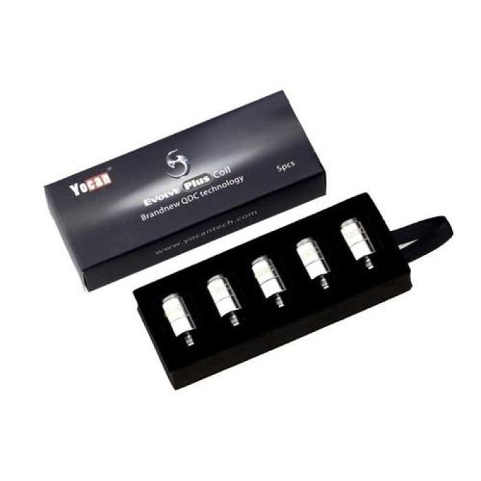 Evolve Plus Ceramic Donut Replacement Coils by Yocan (5-Pcs Per Pack) Evolve Plus Ceramic Donut Replacement Coils by Yocan (5-Pcs Per Pack)