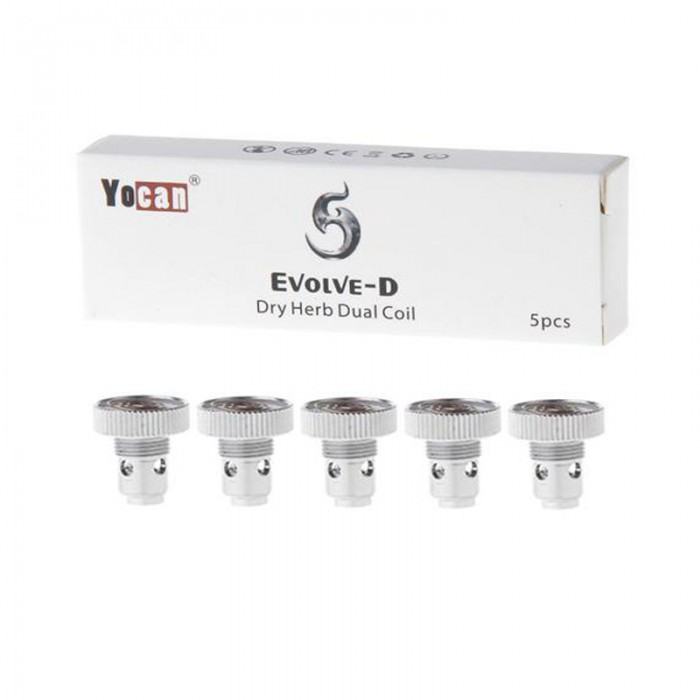 Evolve-D Replacement Coils by Yocan (5-Pcs Per Pack)