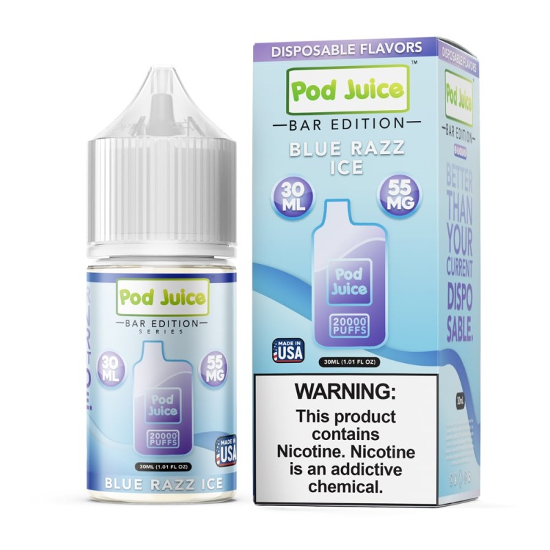 Pod Juice PJ5000 Series Tobacco-Free Nicotine Salt E-Liquid (30 mL) Pod Juice PJ5000 Series Tobacco-Free Nicotine Salt E-Liquid (30 mL)