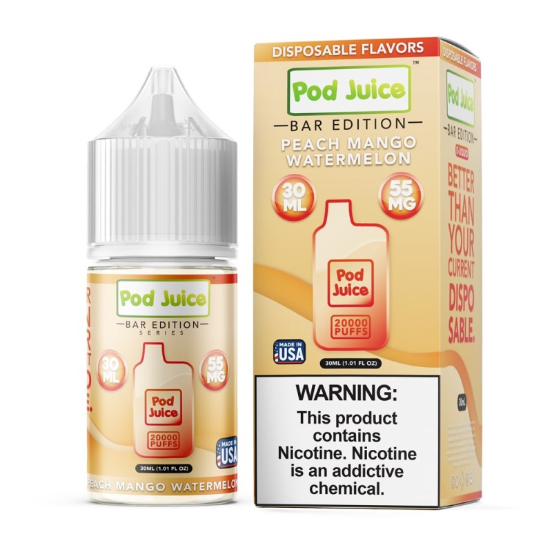 Pod Juice PJ5000 Series Tobacco-Free Nicotine Salt E-Liquid (30 mL) Pod Juice PJ5000 Series Tobacco-Free Nicotine Salt E-Liquid (30 mL)