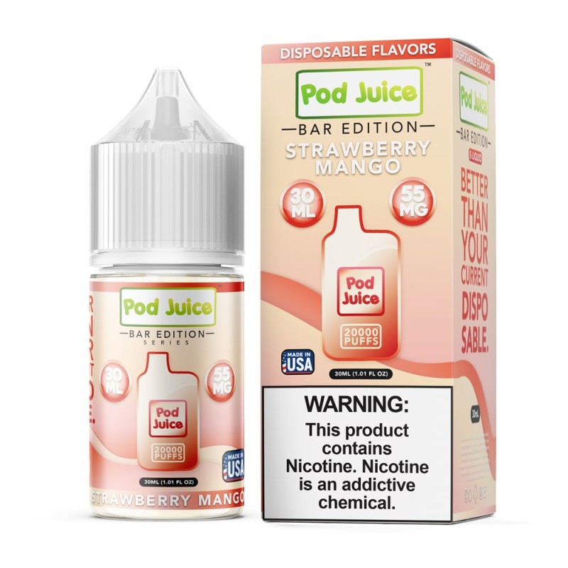 Pod Juice PJ5000 Series Tobacco-Free Nicotine Salt E-Liquid (30 mL) Pod Juice PJ5000 Series Tobacco-Free Nicotine Salt E-Liquid (30 mL)