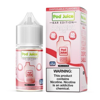 Pod Juice PJ5000 Series Tobacco-Free Nicotine Salt E-Liquid (30 mL)