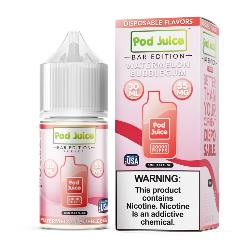 Pod Juice PJ5000 Series Tobacco-Free Nicotine Salt E-Liquid (30 mL) Pod Juice PJ5000 Series Tobacco-Free Nicotine Salt E-Liquid (30 mL)