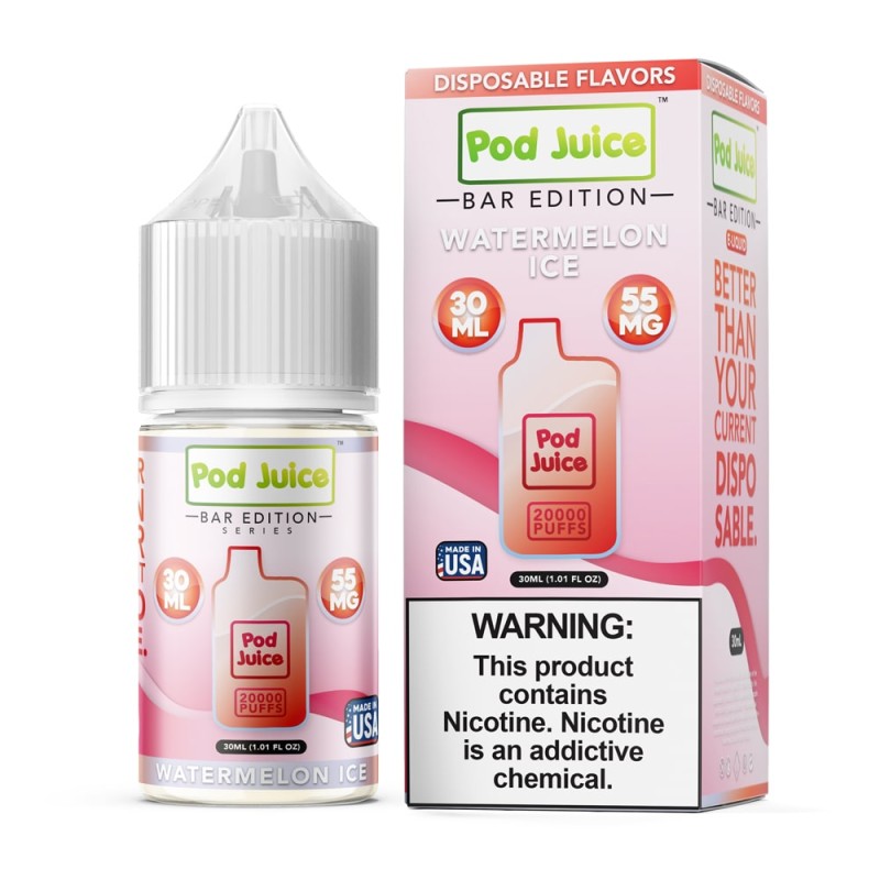 Pod Juice PJ5000 Series Tobacco-Free Nicotine Salt E-Liquid (30 mL) Pod Juice PJ5000 Series Tobacco-Free Nicotine Salt E-Liquid (30 mL)