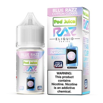 Raz x Pod Juice Tobacco-Free Nicotine Salt E-Liquid (30 mL) Raz x Pod Juice Tobacco-Free Nicotine Salt E-Liquid (30 mL)