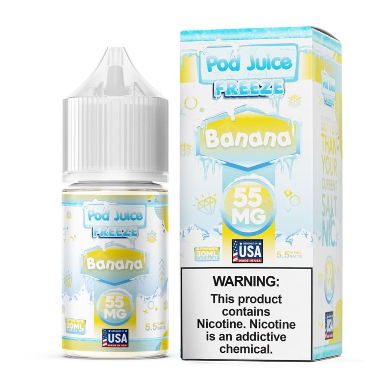Pod Juice Tobacco-Free Nicotine Salt E-Liquid (30 ml) Pod Juice Tobacco-Free Nicotine Salt E-Liquid (30 ml)