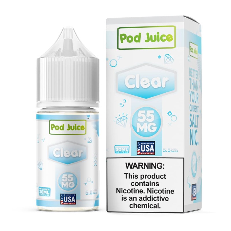 Pod Juice Tobacco-Free Nicotine Salt E-Liquid (30 ml) Pod Juice Tobacco-Free Nicotine Salt E-Liquid (30 ml)