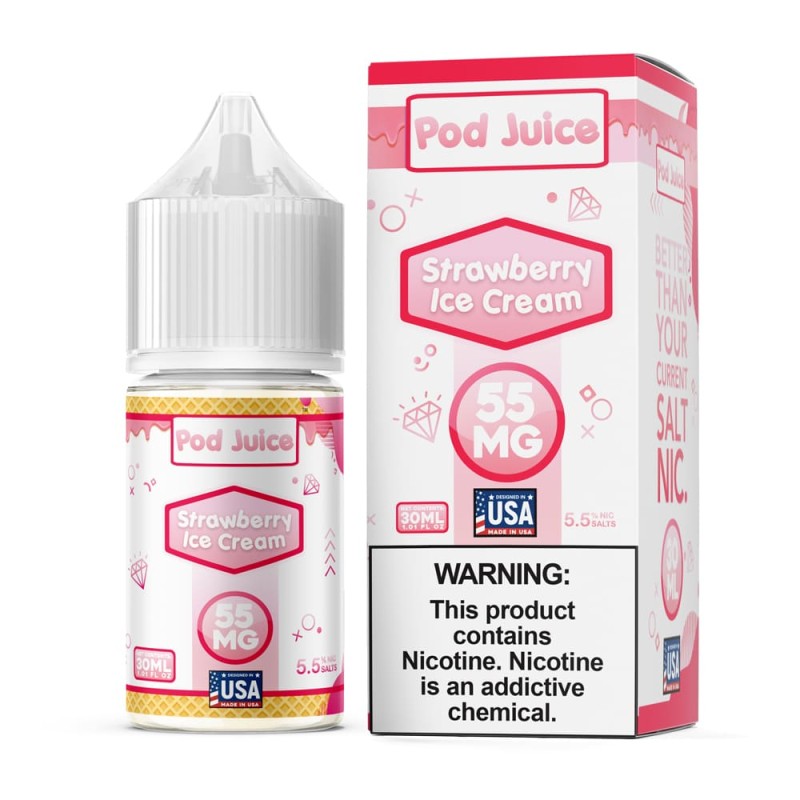 Pod Juice Tobacco-Free Nicotine Salt E-Liquid (30 ml) Pod Juice Tobacco-Free Nicotine Salt E-Liquid (30 ml)