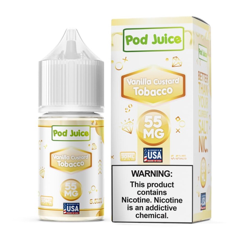 Pod Juice Tobacco-Free Nicotine Salt E-Liquid (30 ml) Pod Juice Tobacco-Free Nicotine Salt E-Liquid (30 ml)