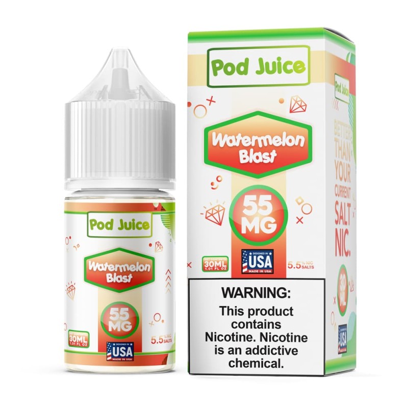 Pod Juice Tobacco-Free Nicotine Salt E-Liquid (30 ml) Pod Juice Tobacco-Free Nicotine Salt E-Liquid (30 ml)