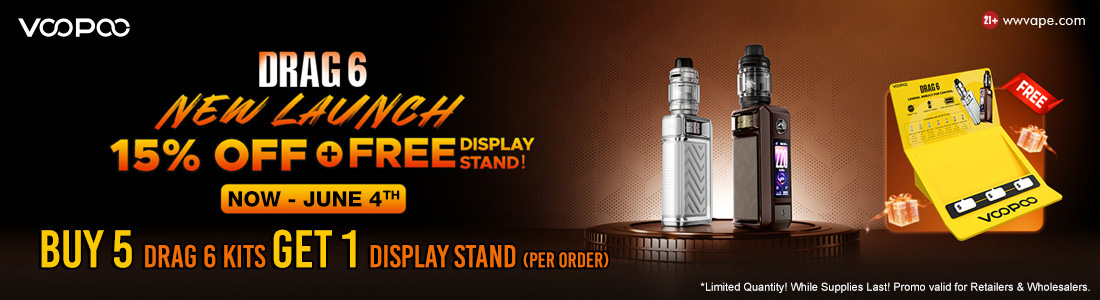 Voopoo Drag 6 Promotion