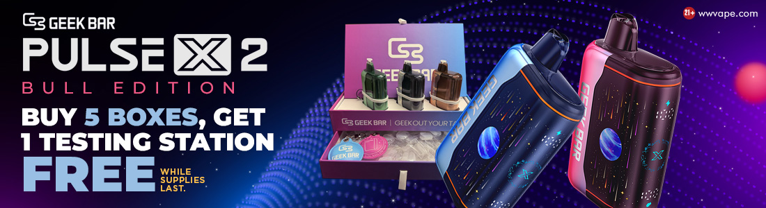 Geek Bar Pulse X2(Bull Edition) Promotion
