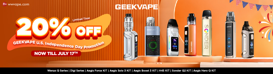 Geekvape Independence Day Promotion