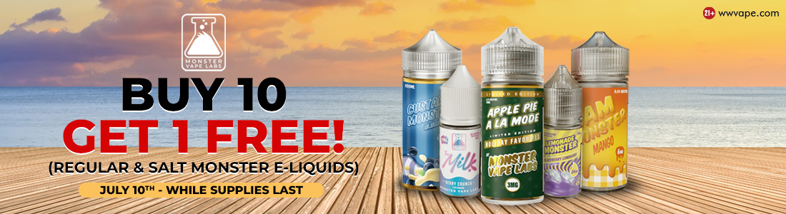 Monster Vape Labs Summer Promotion