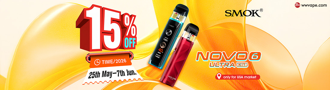 15% OFF Novo 6 Ultra