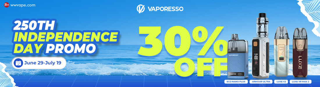 Vaporesso Independence Day Promotion