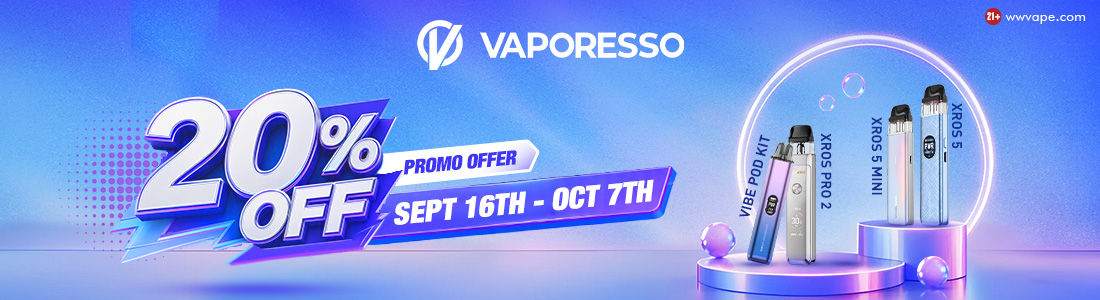Vaporesso 20% OFF Promotion