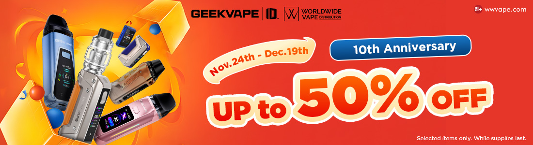 Geekvape Year-End Sale