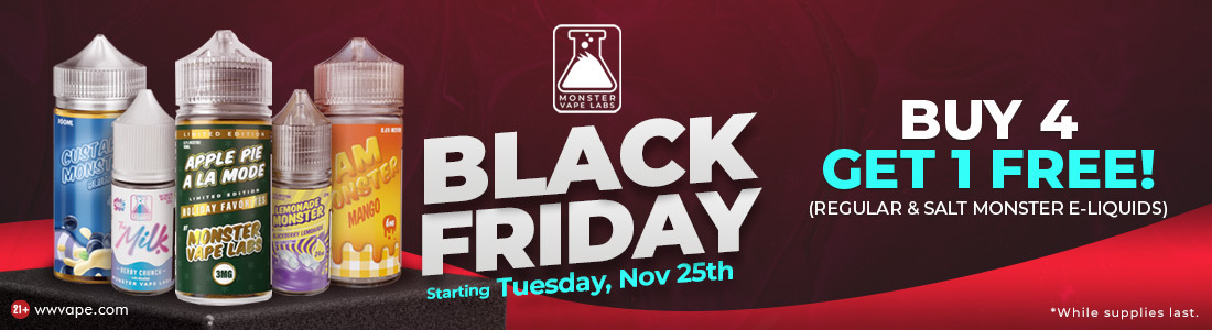 Monster Vape Labs Black Friday