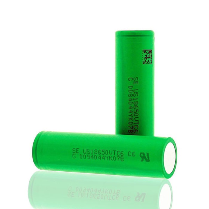 VTC6 18650 Battery by Sony VTC6 18650 Battery by Sony