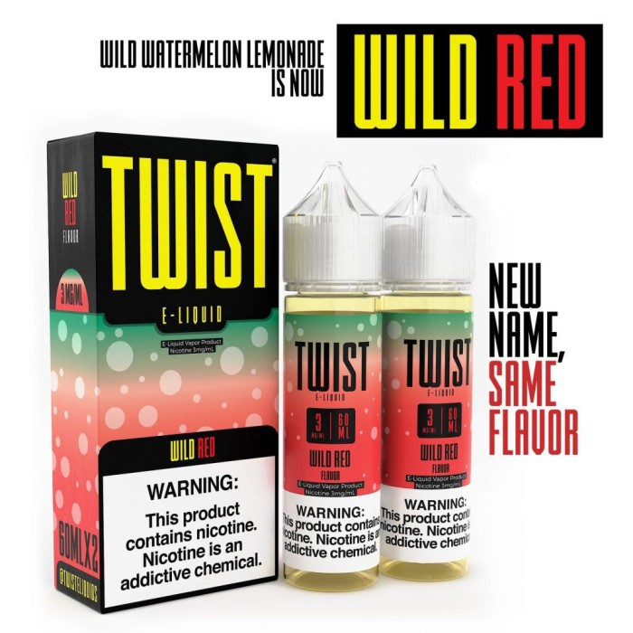 Twist E-Liquid 60 mL (2PK) Twist E-Liquid 60 mL (2PK)