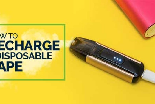 How to Recharge a Disposable Vape?