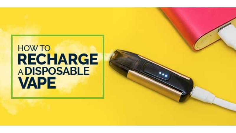 How to Recharge a Disposable Vape?