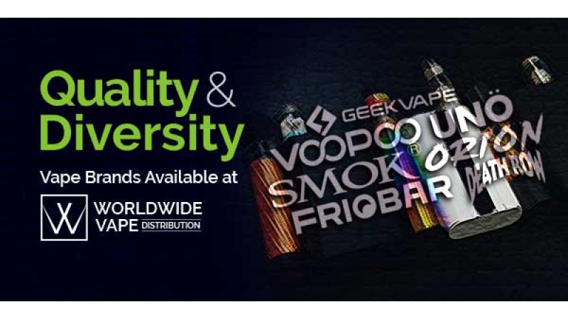 Quality and Diversity: The Range of Vape Brands Available at Worldwide Vape