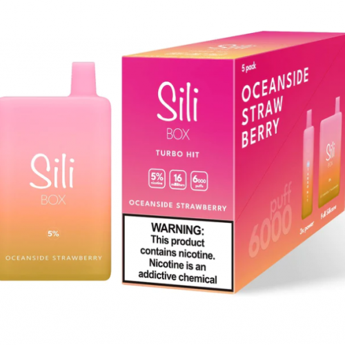 Sili Box Disposables by UglyHouse 6000 puffs (Box of 5)