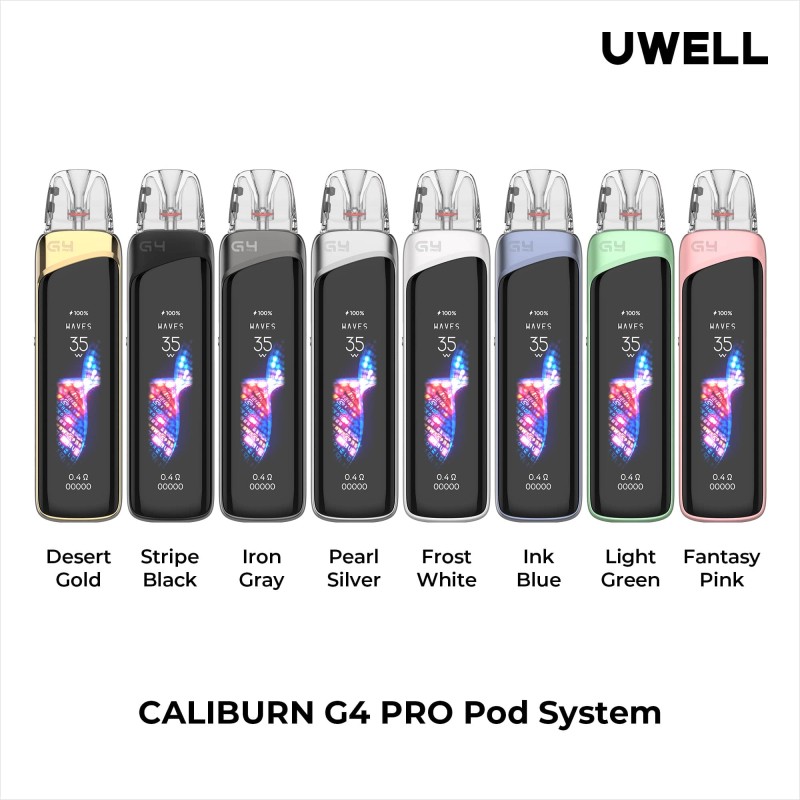 CALIBURN G4 Pro Pod System Kit by Uwell CALIBURN G4 Pro Pod System Kit by Uwell