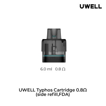 Typhos Replacement Cartridge (6 ml) by Uwell Typhos Replacement Cartridge (6 ml) by Uwell