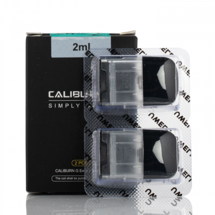 Caliburn G Replacement Empty Pod by Uwell (2-Pcs Per Pack) Caliburn G Replacement Empty Pod by Uwell (2-Pcs Per Pack)